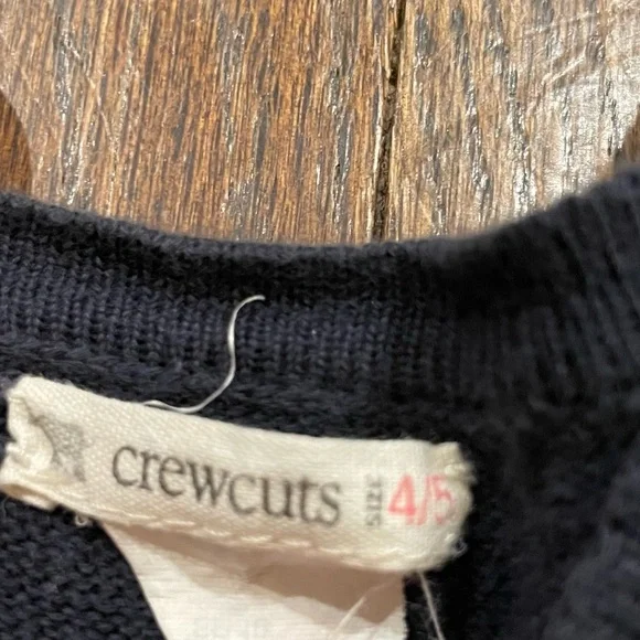 Crewcuts ruffled cardigan size 4/5 - Picture 3 of 4